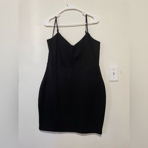 Lulus black body-con mini dress